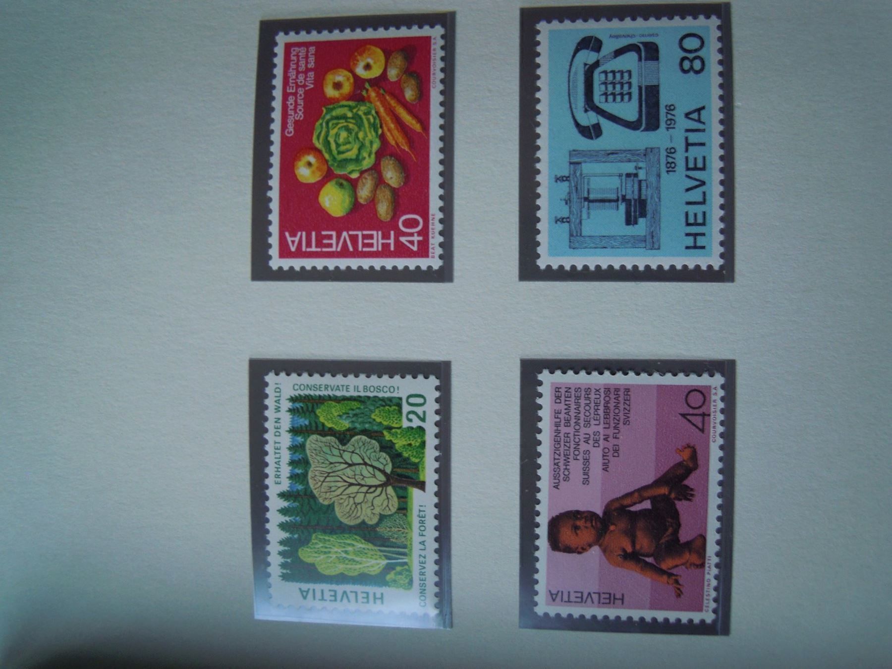 Tous les timbres: 1976, Jahresausgabe PTT – Neuf (Voir description) à Muri b. Bern par Ricardoverkauf 2