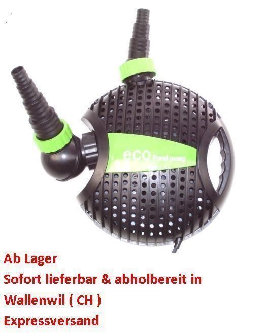 Pumpen & Teile: 55083 - ECO Energiesparpumpe 8500L Teichpumpe – Neu und originalverpackt aus Wallenwil von toesstal-vertrieb