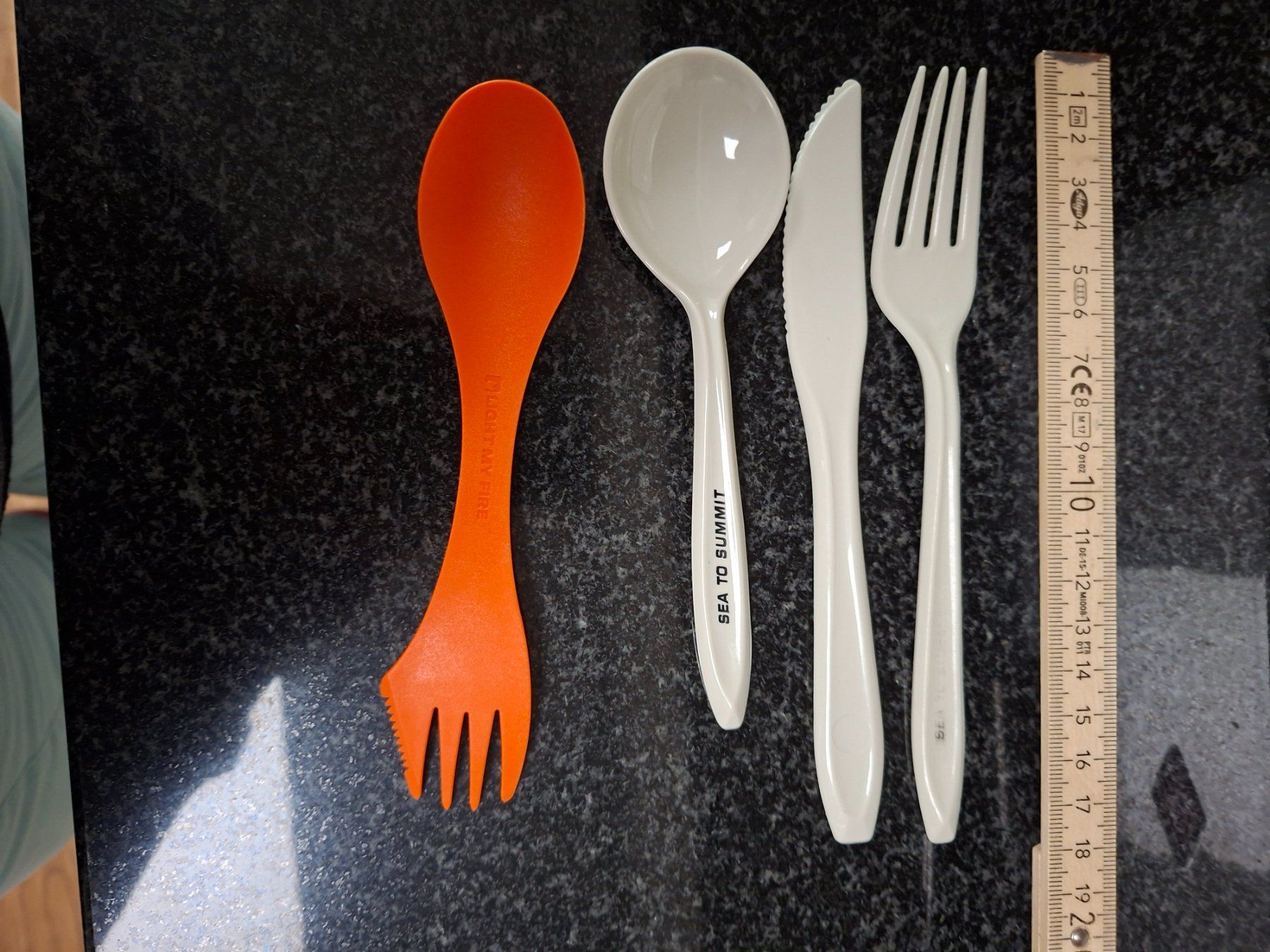 Set di posate: Besteck, Kunststoff – Usato da Kappel SO venduto da Alaska1313 1