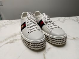 Damen Sneaker GUCCI mit Swarovski Kristallen Gr. 39