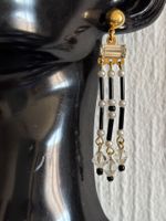Boucles d'oreilles vintage VOGUE  (VO) Années 70/80