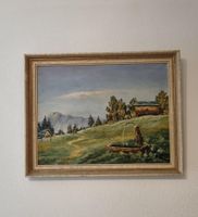 Quadro olio su tela del pittore Ticinese Busnelli