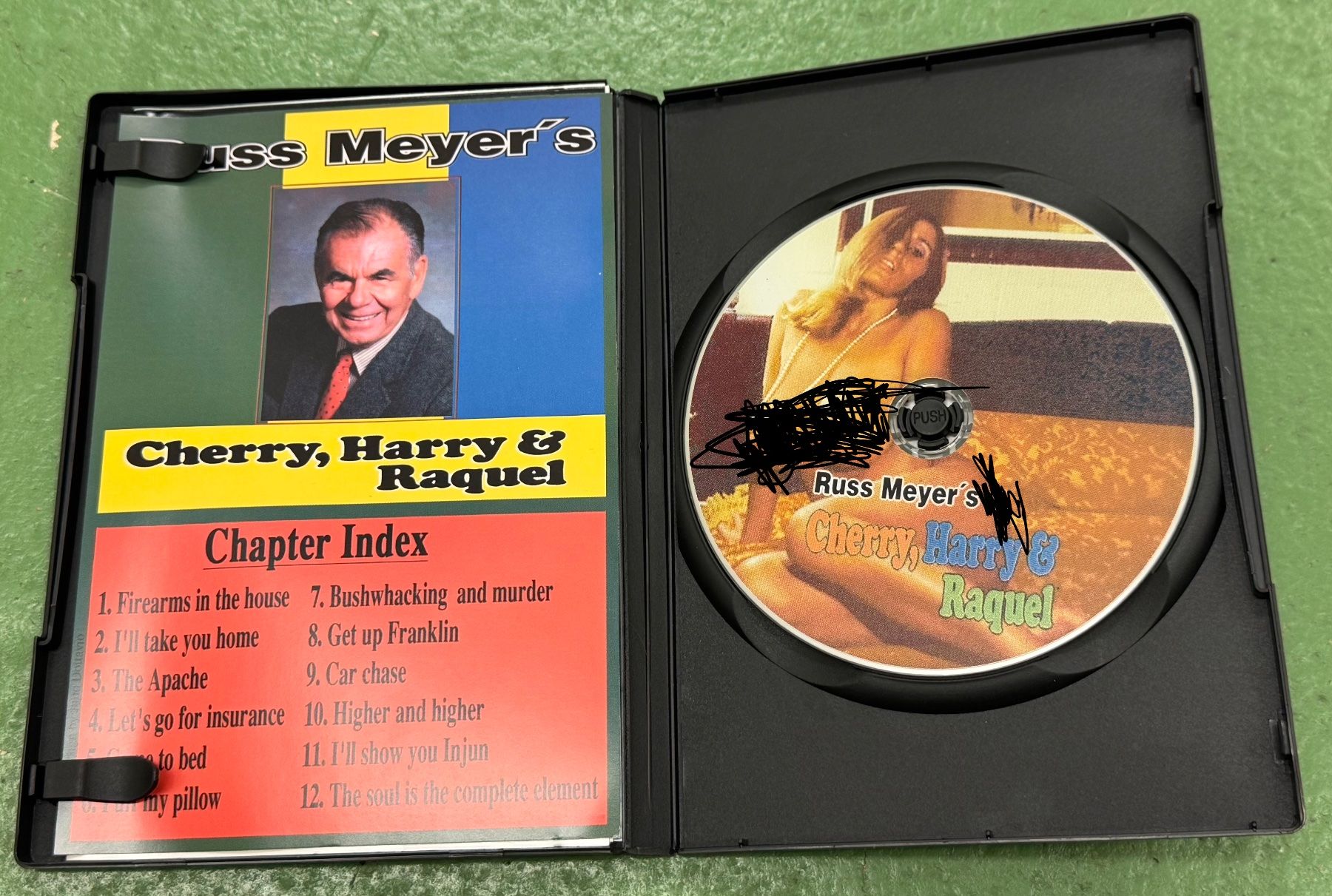 Tutti i DVDs: Russ Meyer: Cherry, Harry & Raquel! – Usato da Basel venduto da Ostschweiz06 1