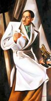 Homage of Tamara de Lempicka - Dr. Bouca