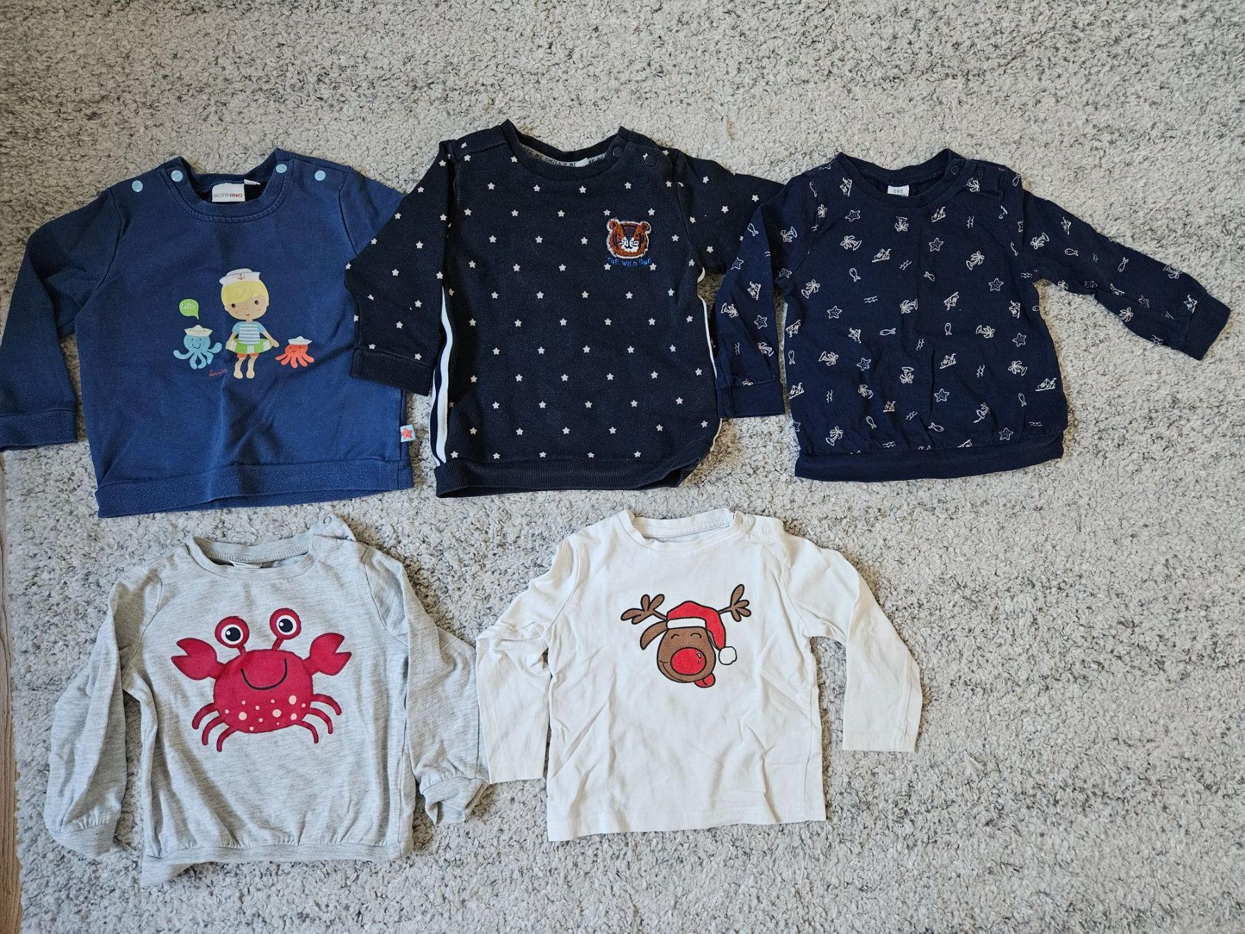 Pullover & Sweatshirts: 5 süsse Pullover Gr. 74/80 von Bornino etc. – Gebraucht aus Thalwil von julia_jules