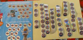 Story Mania Migros - 2 Volle Karte + 51 Stickers  - wie Foto