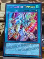 Yu-Gi-Oh The Gaze of timaeus secret Rare