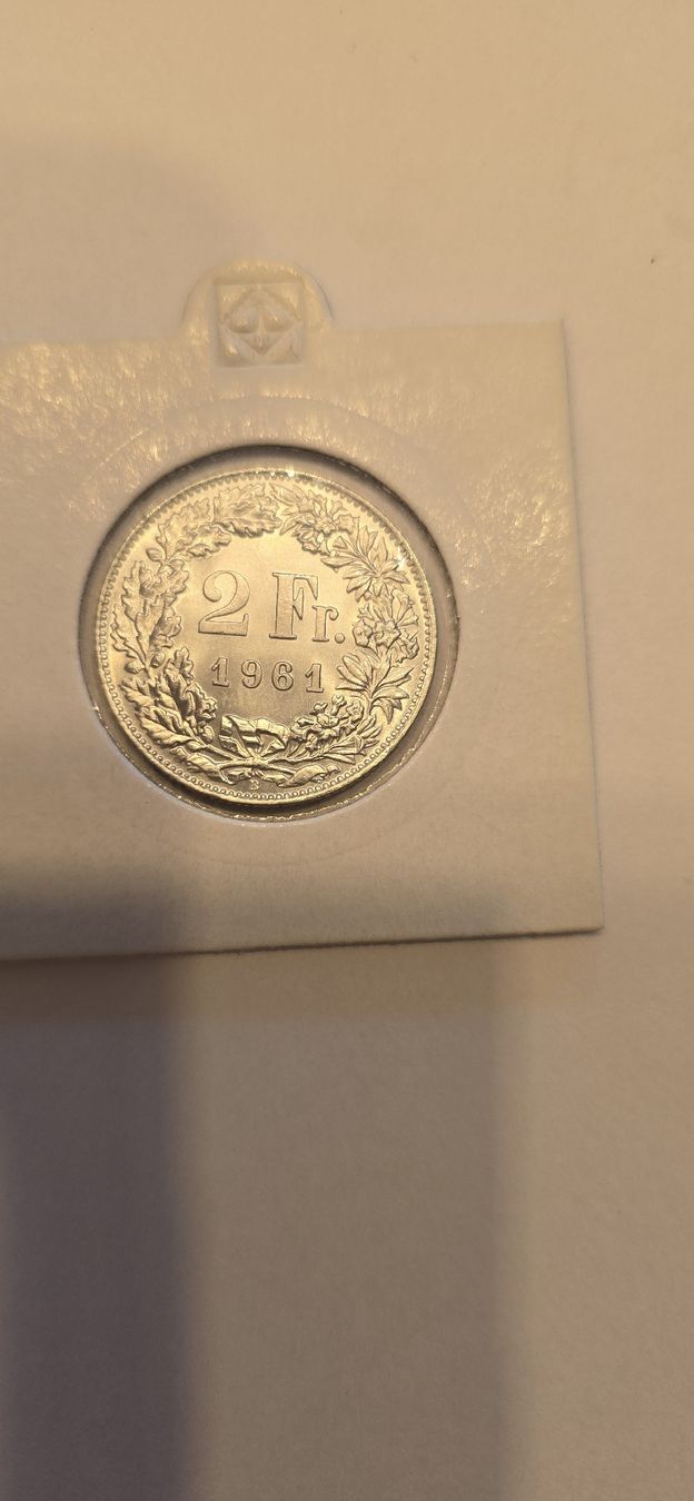 Alle Münzen: piece 2chf 1961 UNZ – Neu (gemäss Beschreibung) aus Fribourg von yan_z5fr
