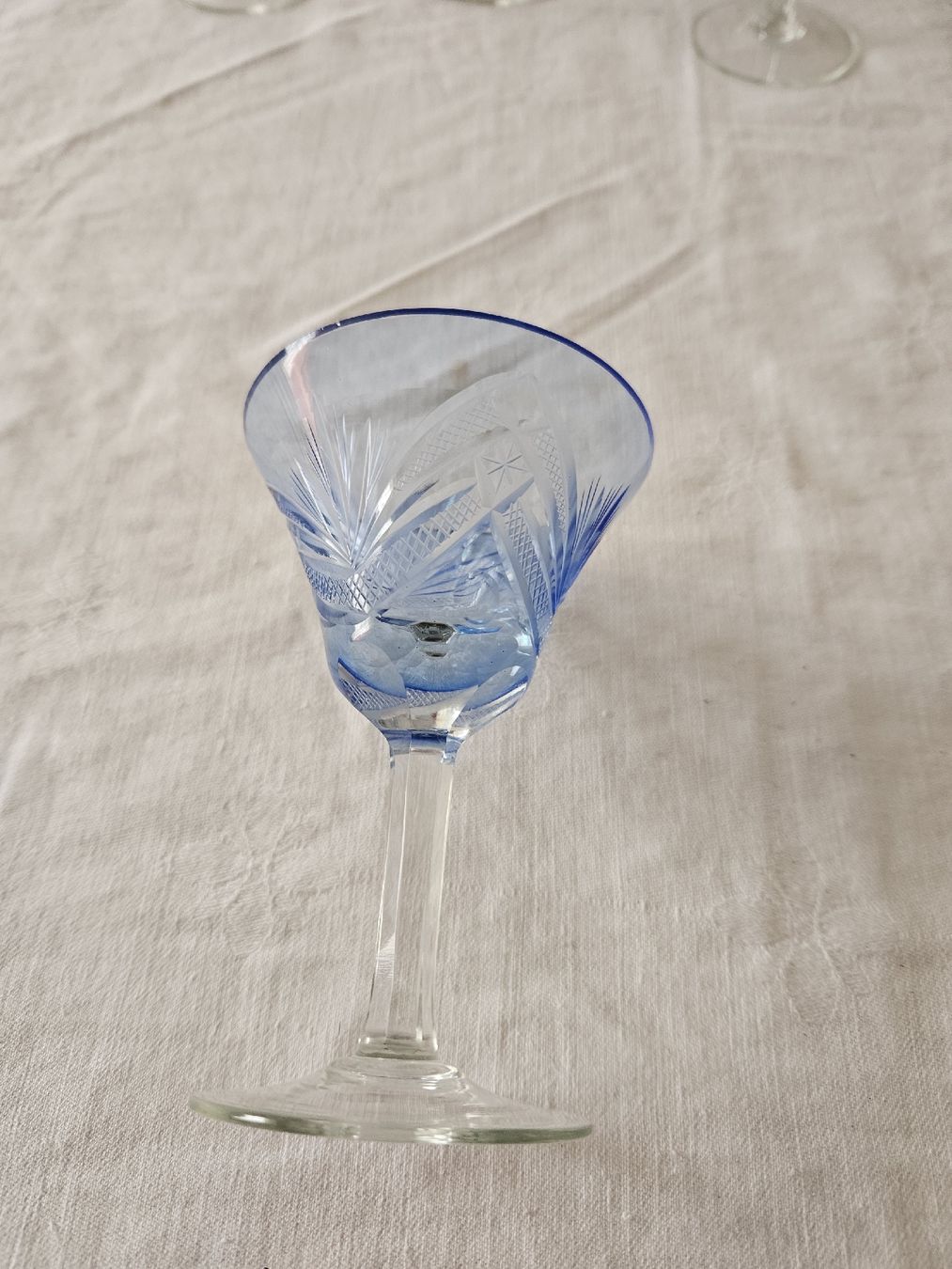 Bicchieri: 4er Set elegante Vintage Cocktailgläser, hellblaues Glas – Nuovo (secondo la descrizione) da Wädenswil venduto da Jsi.Z01 2