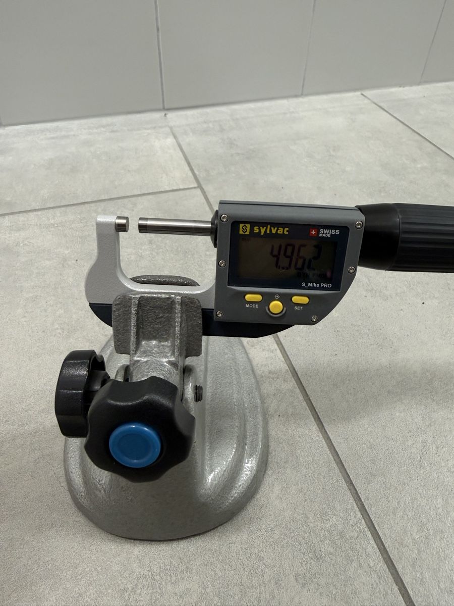 Sylvac Misurare: Sylvac Digital-Mikrometer 0-25mm mit Stativ, top Zustand – Usato da Pont-de-la-Morge venduto da sla_cx7f 1