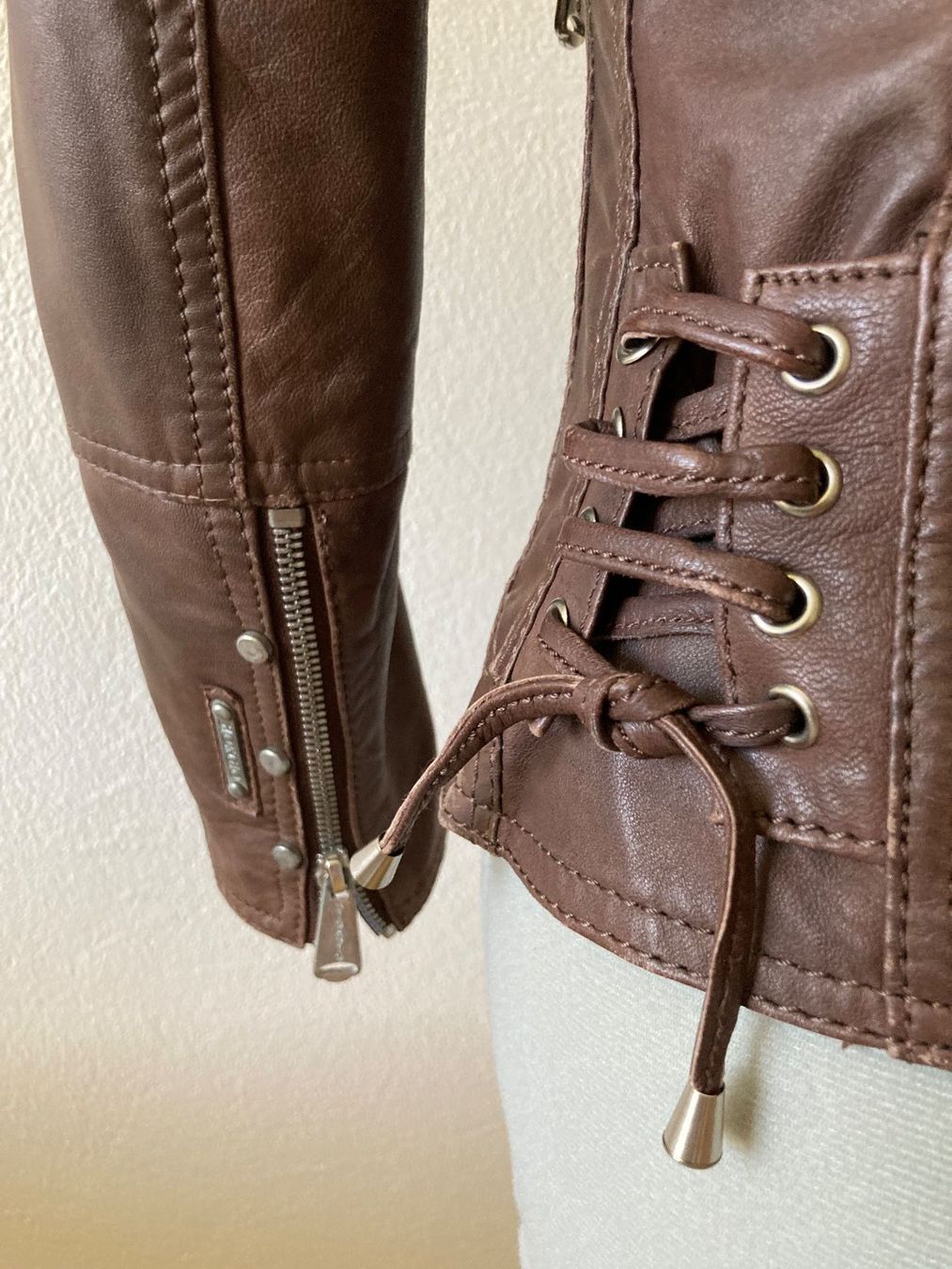Giacche: Schnäppchen! Lederjacke aus  Lammnappa – Usato da Samedan venduto da chickenrun01 3