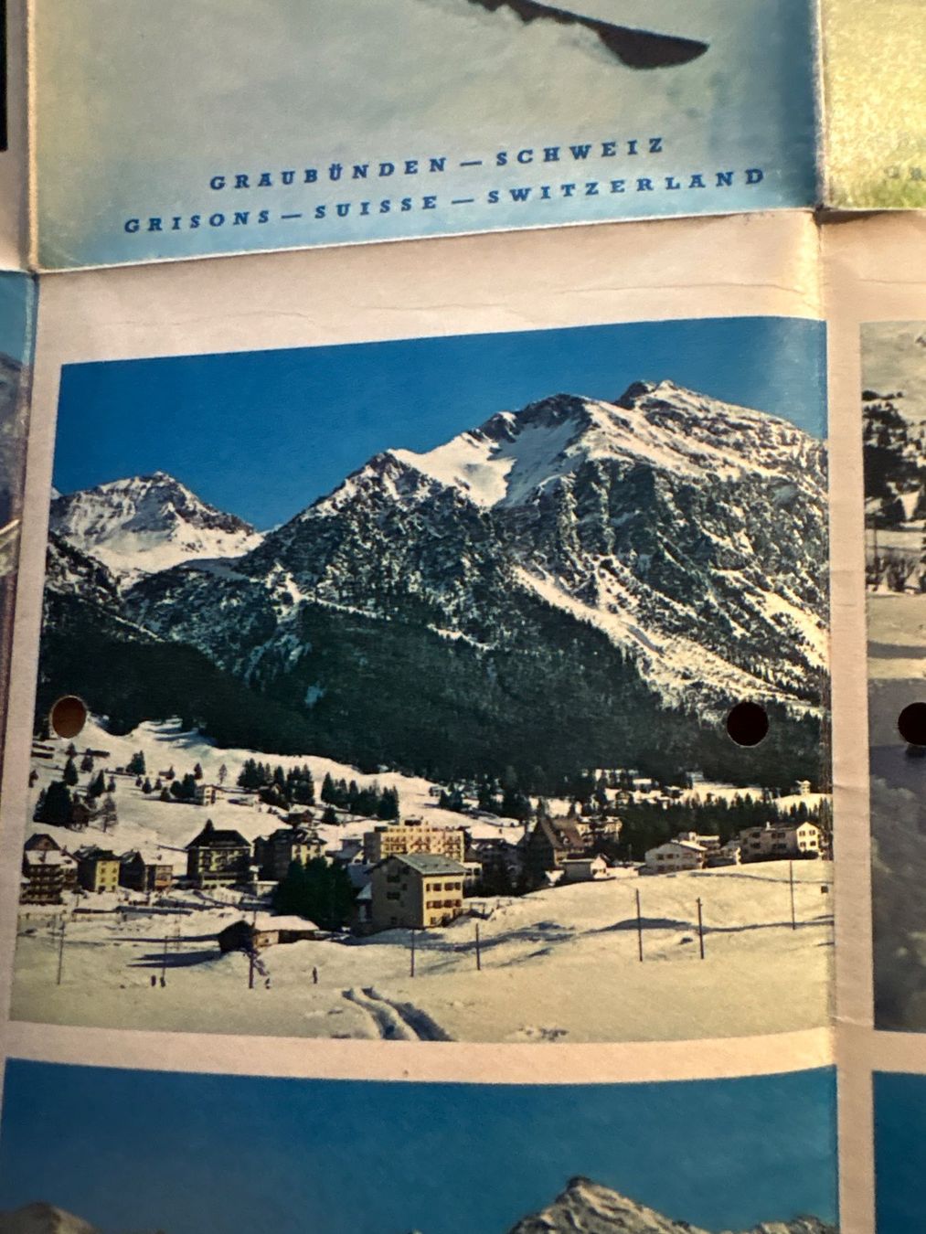 Documenti: antiker Prospekt Graubünden Valbella/Lenzerheide – Usato da Ibach venduto da lisch3 5