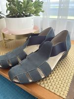 Sandali IODONNA blu taglia 39 vera pelle