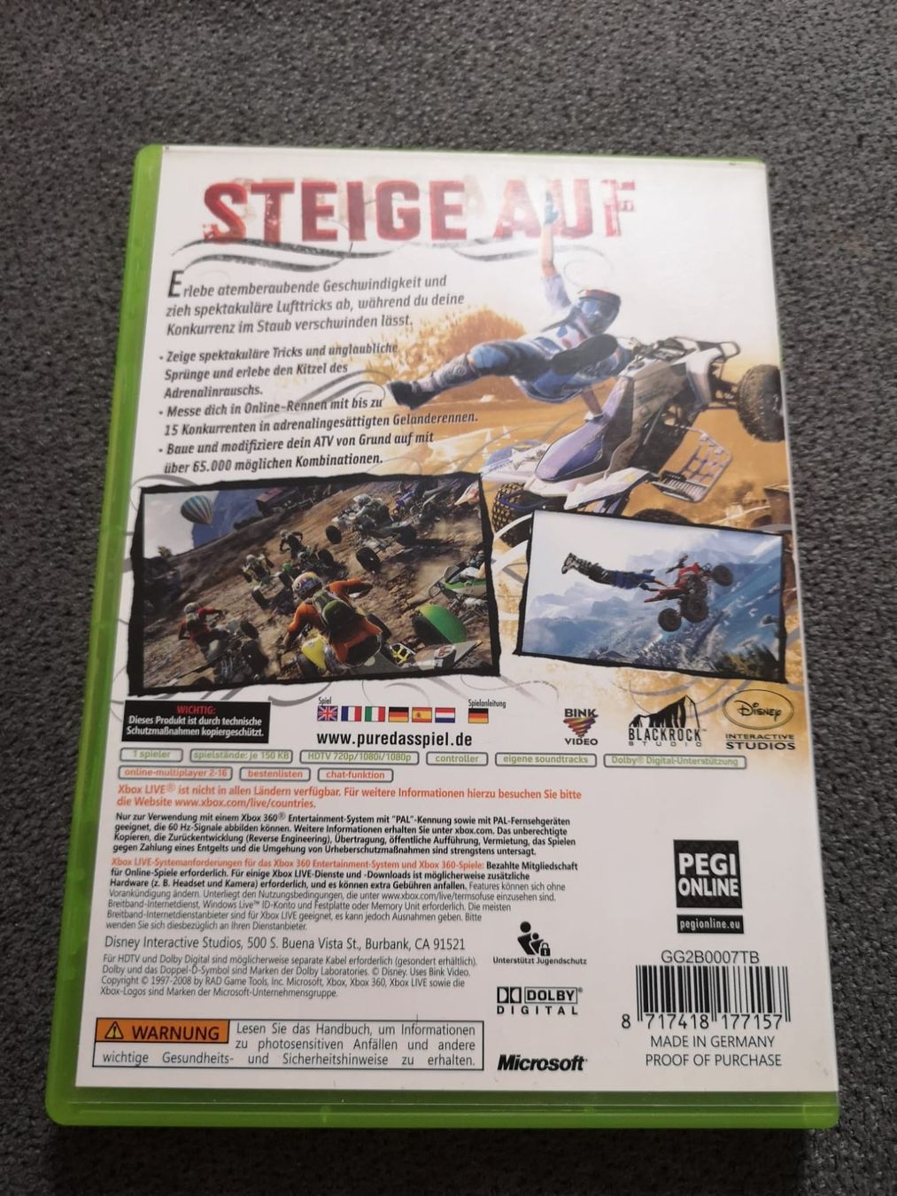 Giochi: Pure (XBOX 360) – Usato da Herisau venduto da Seyashop1 1
