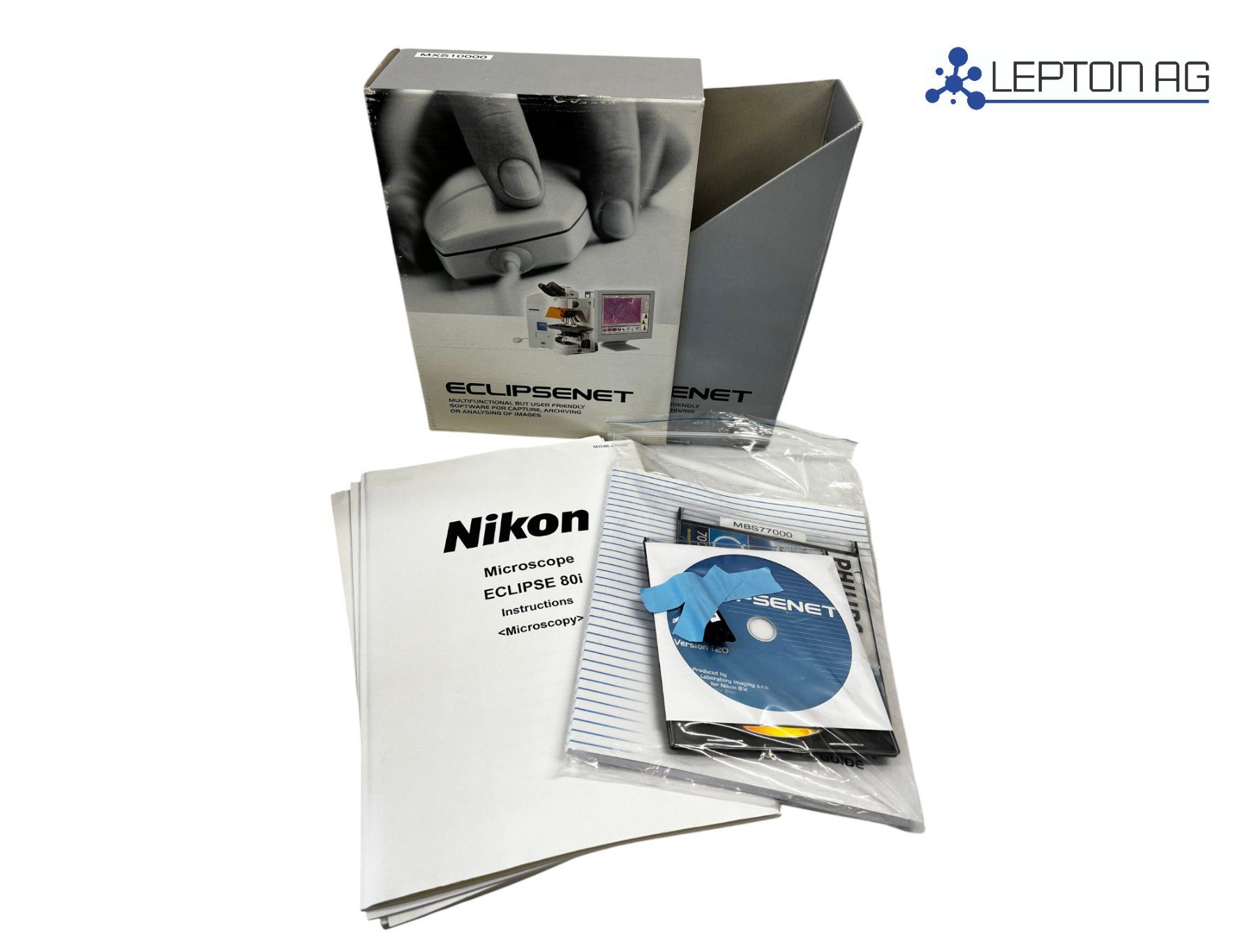 Laborzubehör: Nikon Eclipse 80i Fluorescence Microscope with DIH – Gebraucht aus Niederdorf von LeptonAG_Labor 7