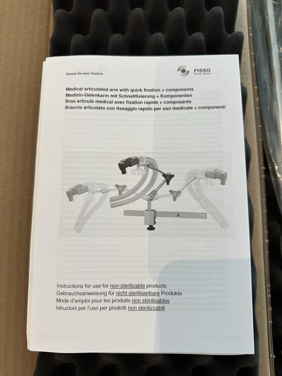 Medizinische Geräte: FISSO Medizin Gelenkarm mit Fixierung und Komponenten – Neu und originalverpackt aus Heiden von gab_dp7z 1