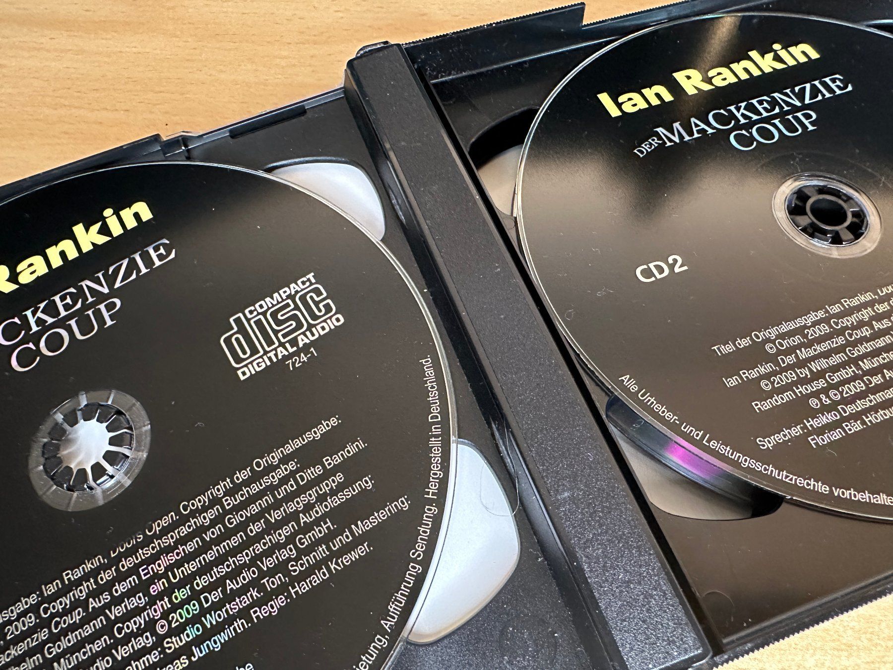 Livres audio: Ian Rankin - Der Mackenzie Coup - 4 CD – D'occasion à Rikon im Tösstal par Alpenmutz 2