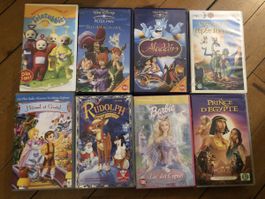 20 Stk. VHS Disney Klassiker, Märchenfilme