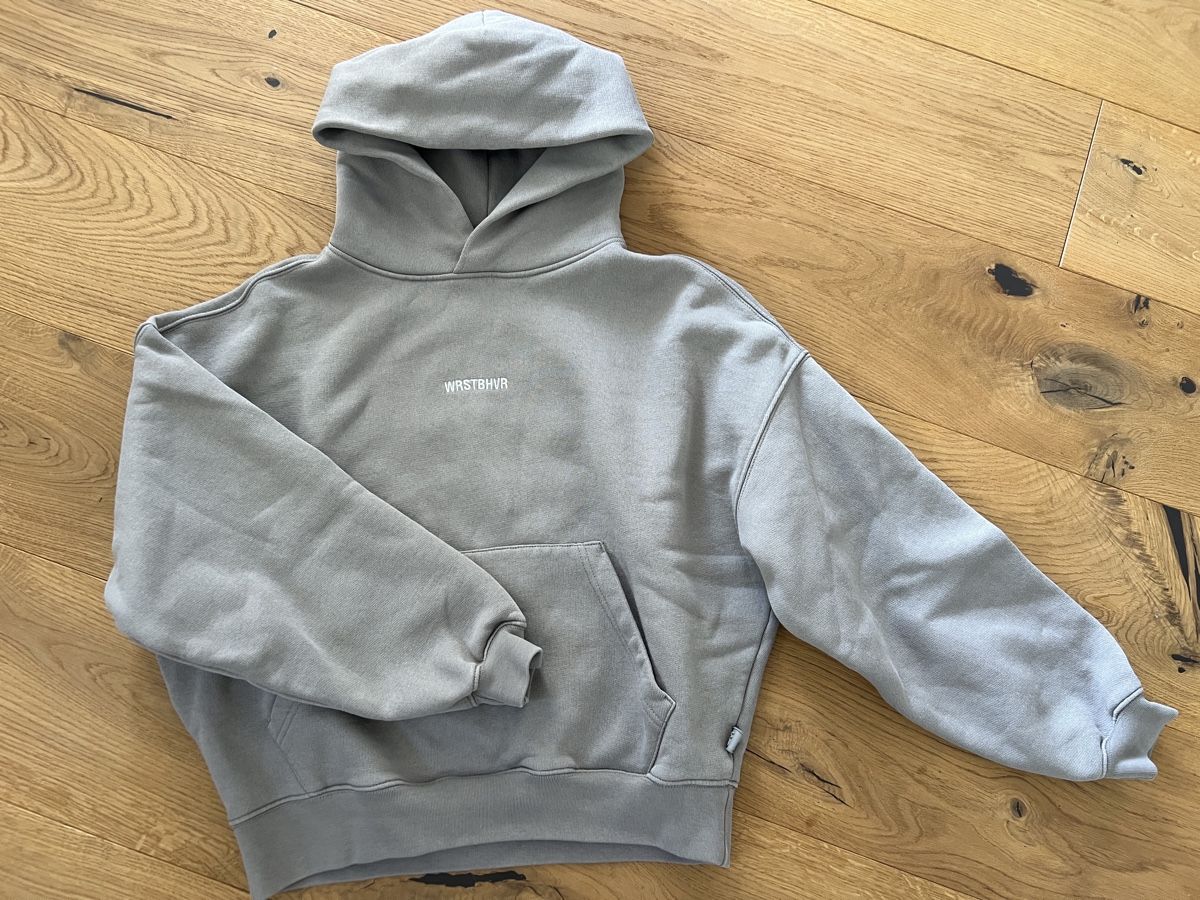 Maglioni & Felpe: Hoodie WRSTBHVR STUDIO GARMENTS grau – Usato da St. Gallen venduto da jil_d5rh