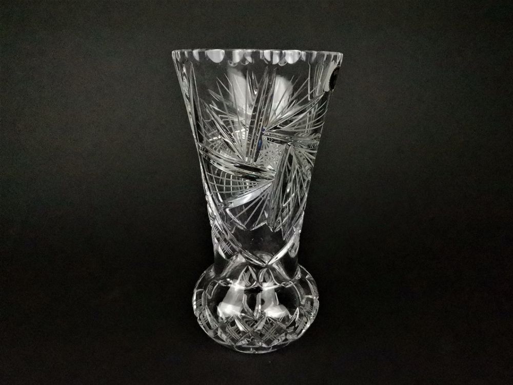 Vase Bohemia en verre lisse transparent, 29 cm - Leroy Merlin