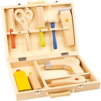 Valise de coiffeur: Jouet en bois naturel ( NEUF )