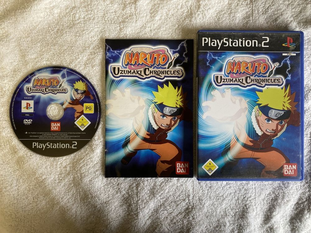 Jeu Naruto Uzumaki Chronicles PS2 – Boîte Sans Notice (PAL)