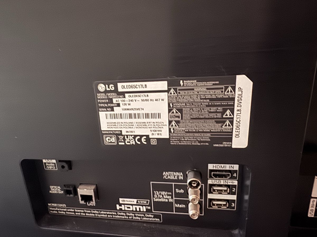 LG Televisori: LG OLED65C17LB TV 65" - Excellent Condition! – Usato da Wettswil venduto da sco_6cdb 1