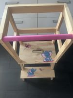 Kinder Lernturm Holz mit Elefanten Motiv
