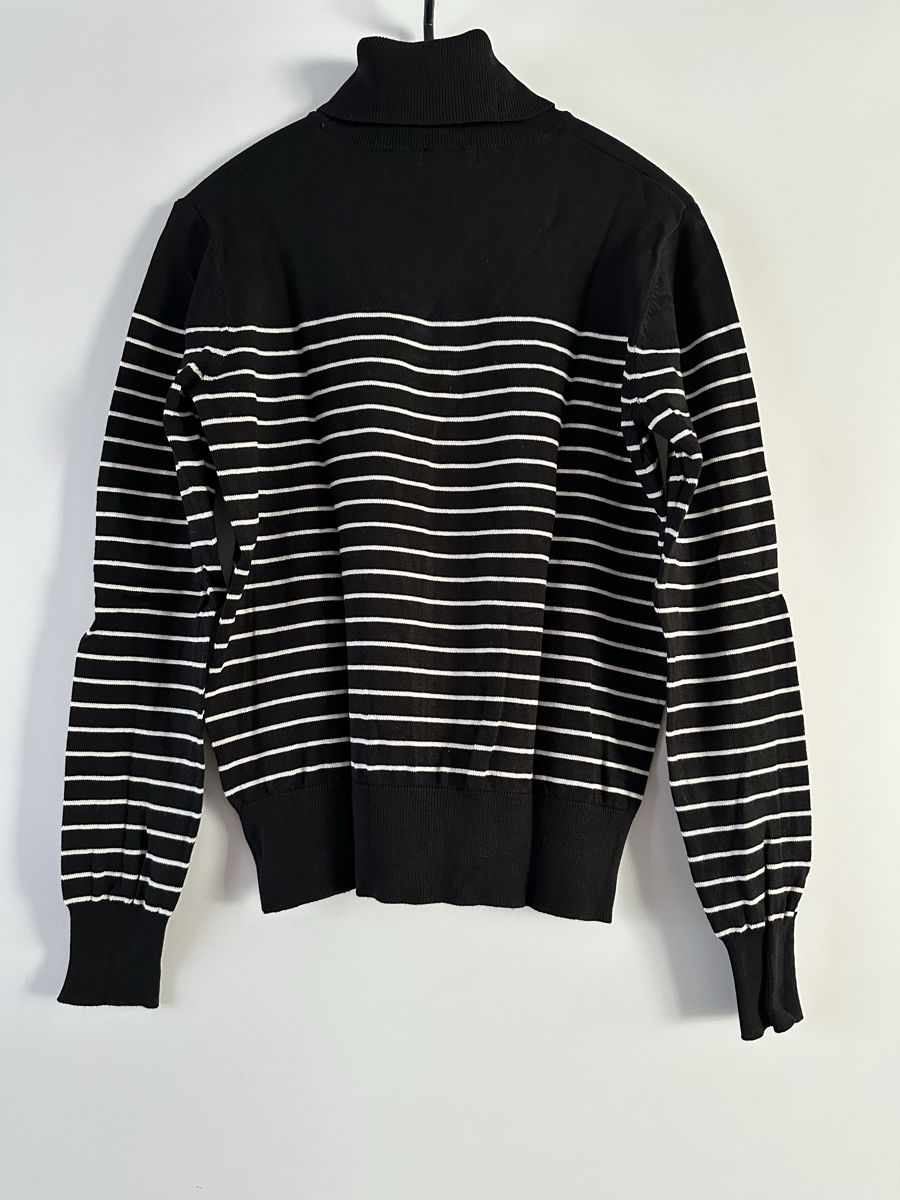 H&M Maglioni & Felpe: Rollkragenpullover H&M schwarz/weiss Gr. M – Usato da Ermatingen venduto da nic_x2tf 2