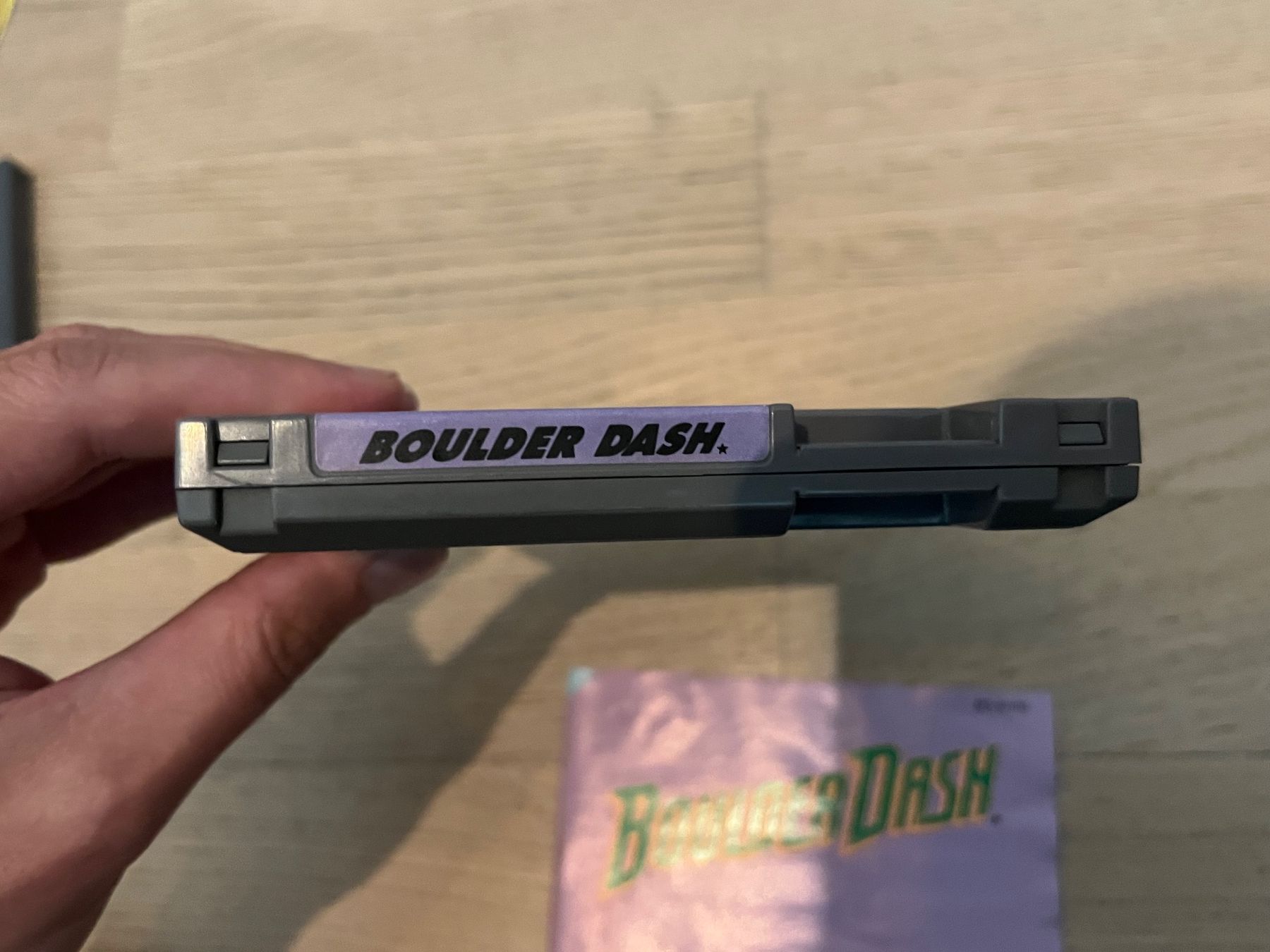 Nintendo Jeux: NES Game Boulder Dash inkl. Anleitung – D'occasion à Lohn-Ammannsegg par Lea3009 1