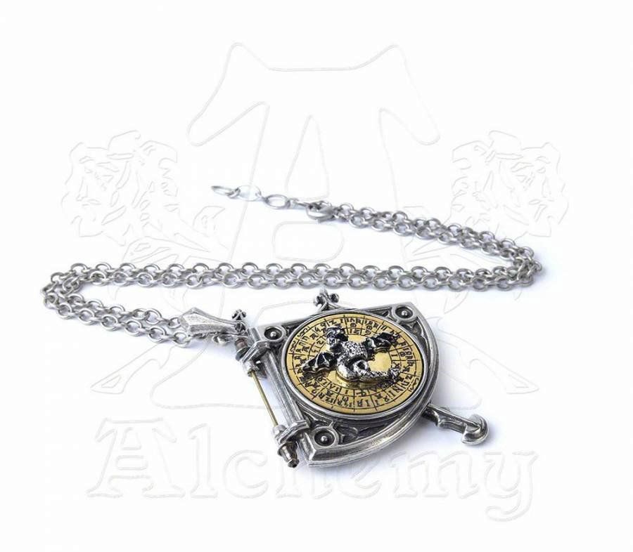 Catenine: Alchemy: Halskette "Astral Dragon Quadrant Locket" – Nuovo e nell'imballaggio originale da Roggwil TG venduto da Chevalier_69 2