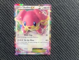 Pokemon Audino EX XY Fates Collide near Mint