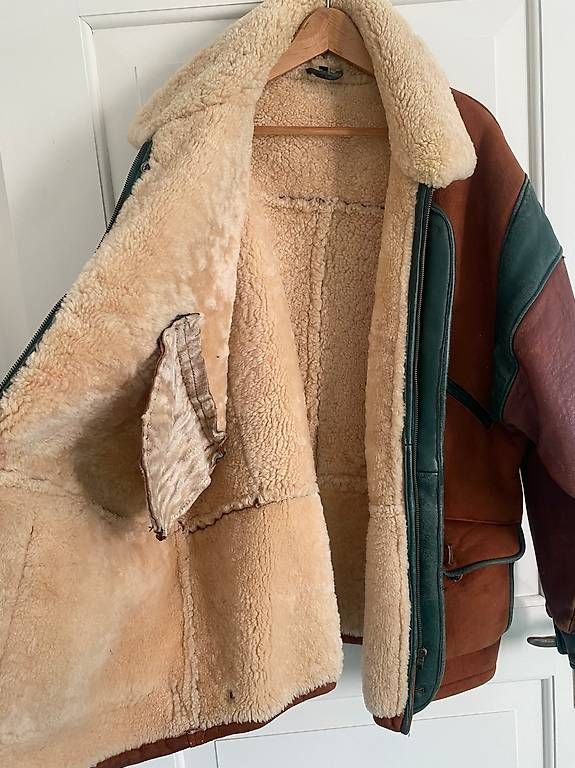 Jacken: Lederjacke Wildleder / Leder mit Lammfellfutter – Gebraucht aus Zürich von Lauraflor 2