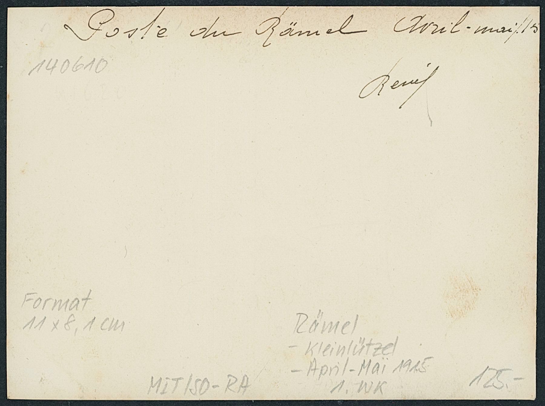 Cartoline postali: SO Remel - Militär - Kleinlützel – Nuovo (secondo la descrizione) da Schindellegi venduto da dormay 1