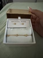Michael Kors Schmuckset  Gold (NEU