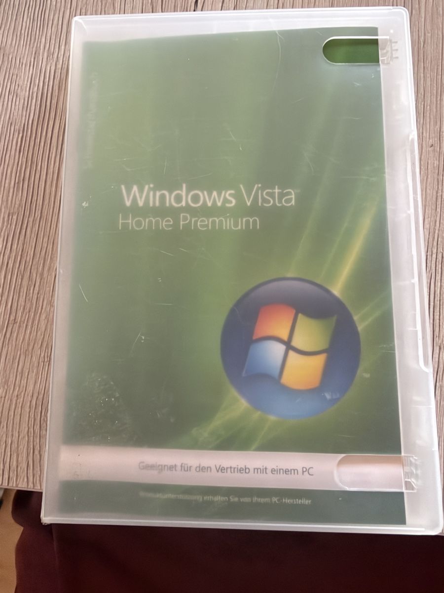 Microsoft Applications: Microsoft Windows Vista Home Premium OEM Software DVD – D'occasion à Turtmann par ReKoJ