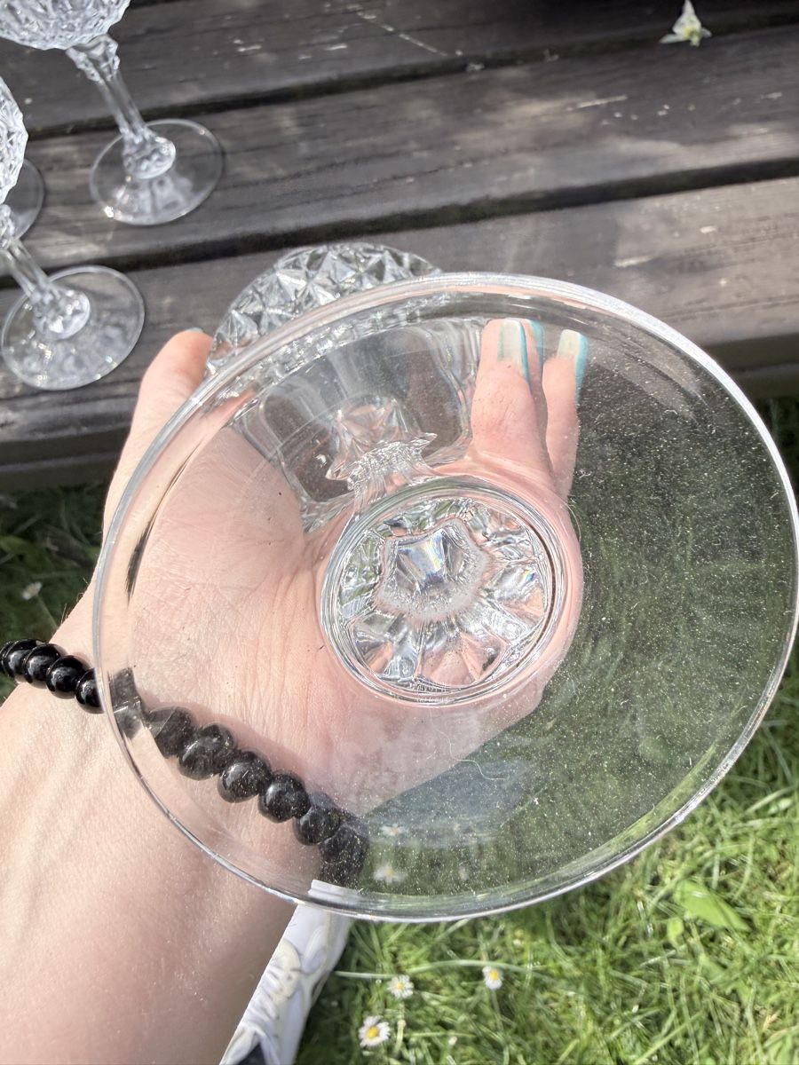 Gläser: 6 Kristall Gläser / Weingläser zu verkaufen🍷🥂🍾  – Gebraucht aus Zürich von Krikri21 5