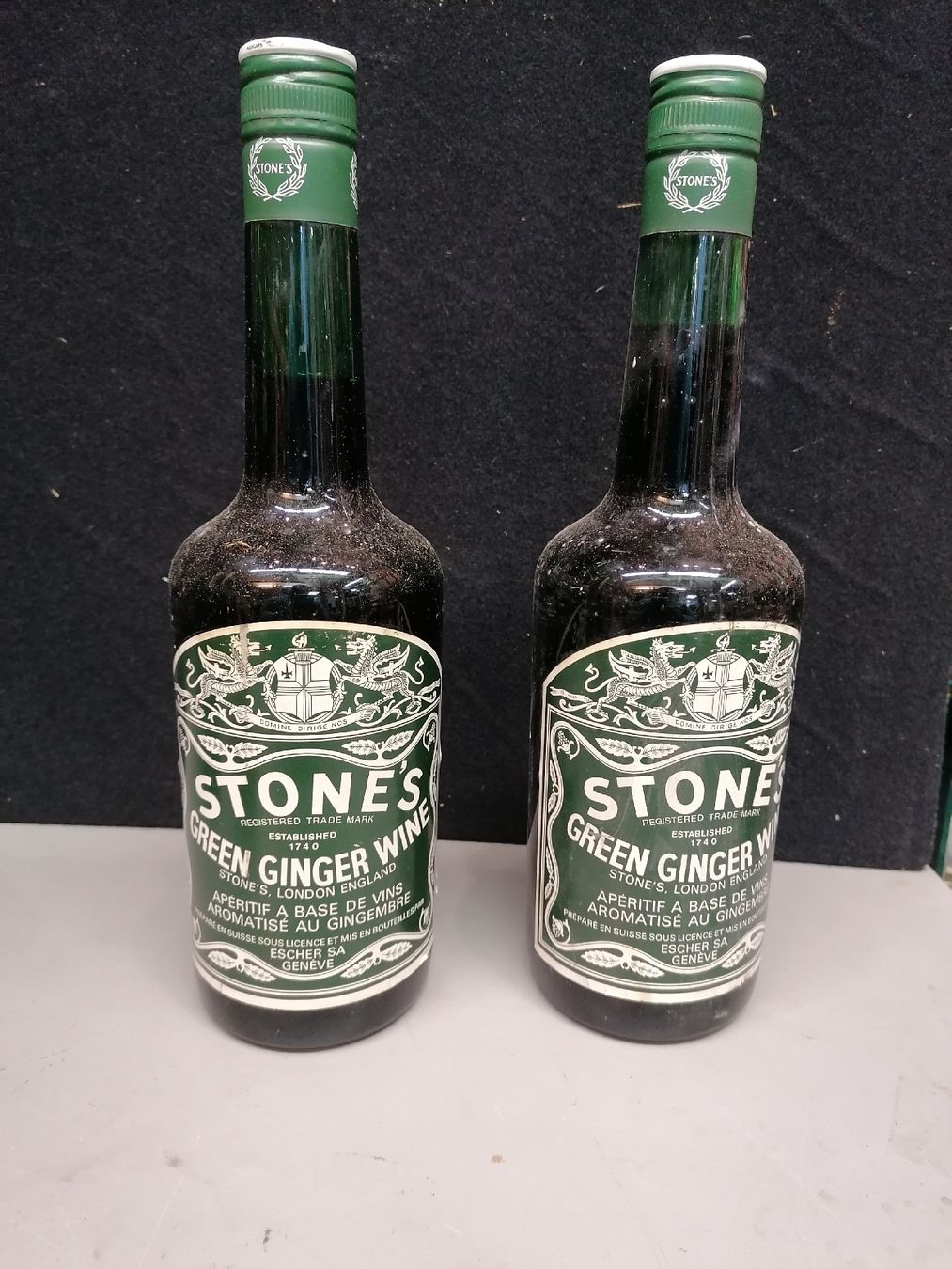 Spirituosen: 2 BOUTEILLES STONE'S GREEN GINGER WINE – Neu (gemäss Beschreibung) aus Genève von Leboucheoreilles