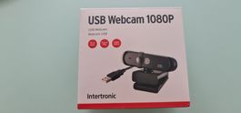 Neues Intertronic USB Webcam 1080P - Top Zustand! Für Homeof