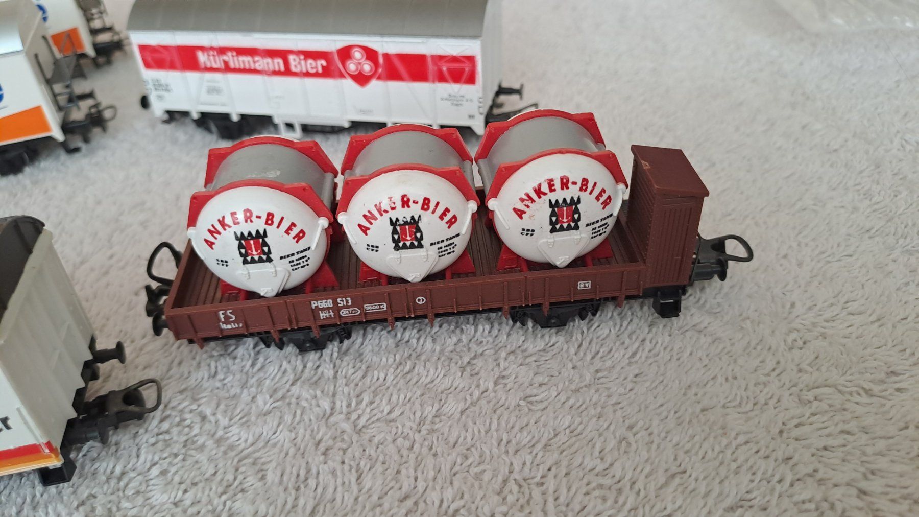 Märklin Modelleisenbahnen: Märklin 4/Lima 2 Güterwagen H0 WS/01 – Gebraucht aus Winterthur von Riebeli333 3
