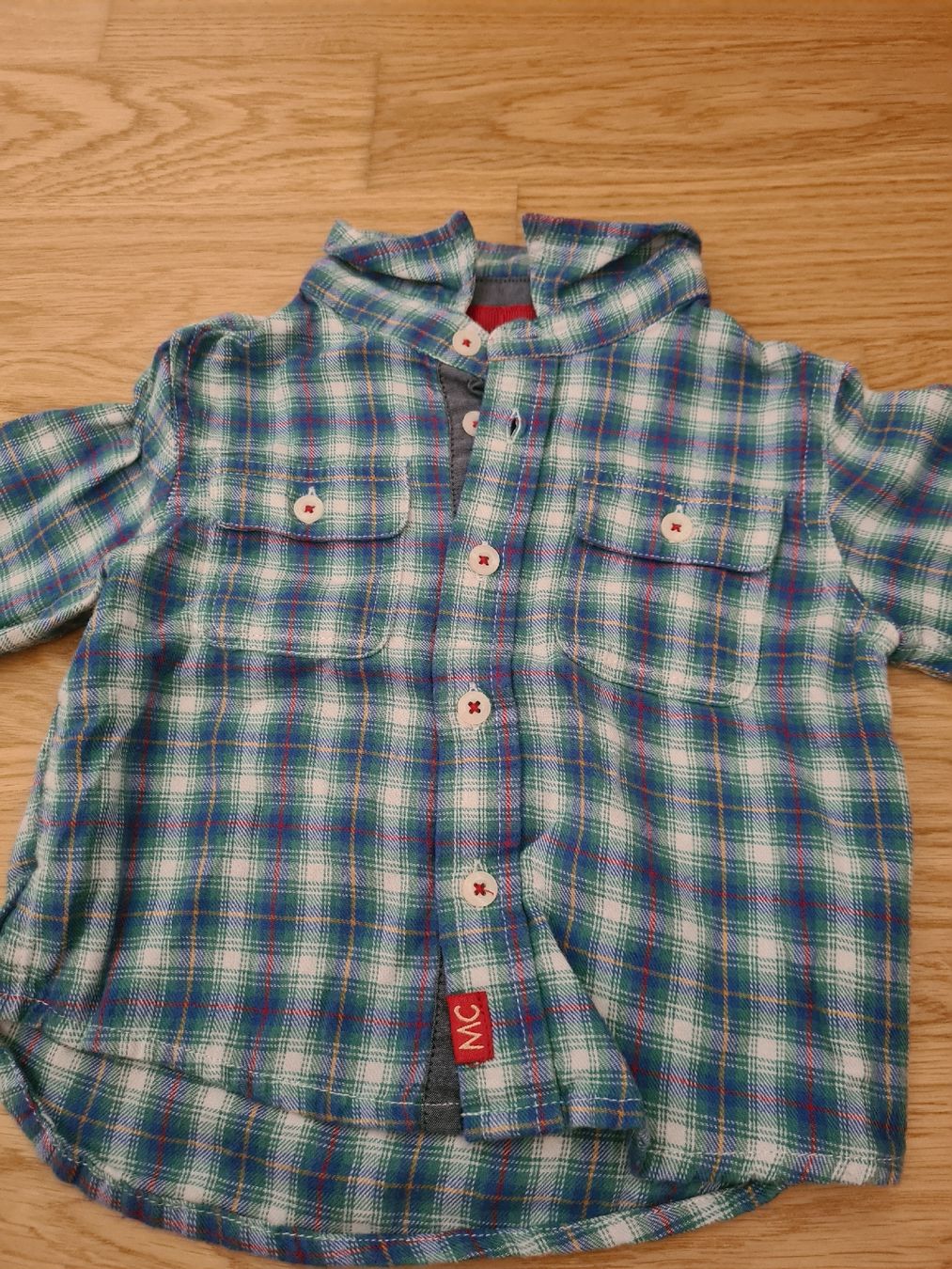 C&A Chemises, T-shirts & Polos: Kinder Hemd kariert Mon Coeur Grösse 68  – D'occasion à Horw par Mirii91 1