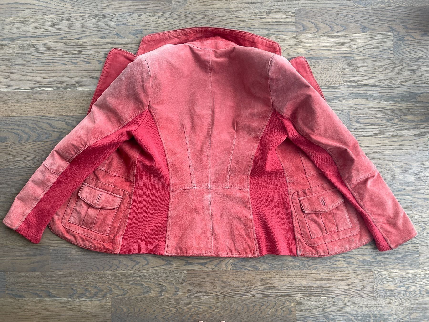 Giacche: Jacke ( Echtes Leder+ Stoff) – Usato da Mühlethurnen venduto da Fudoshin1 1