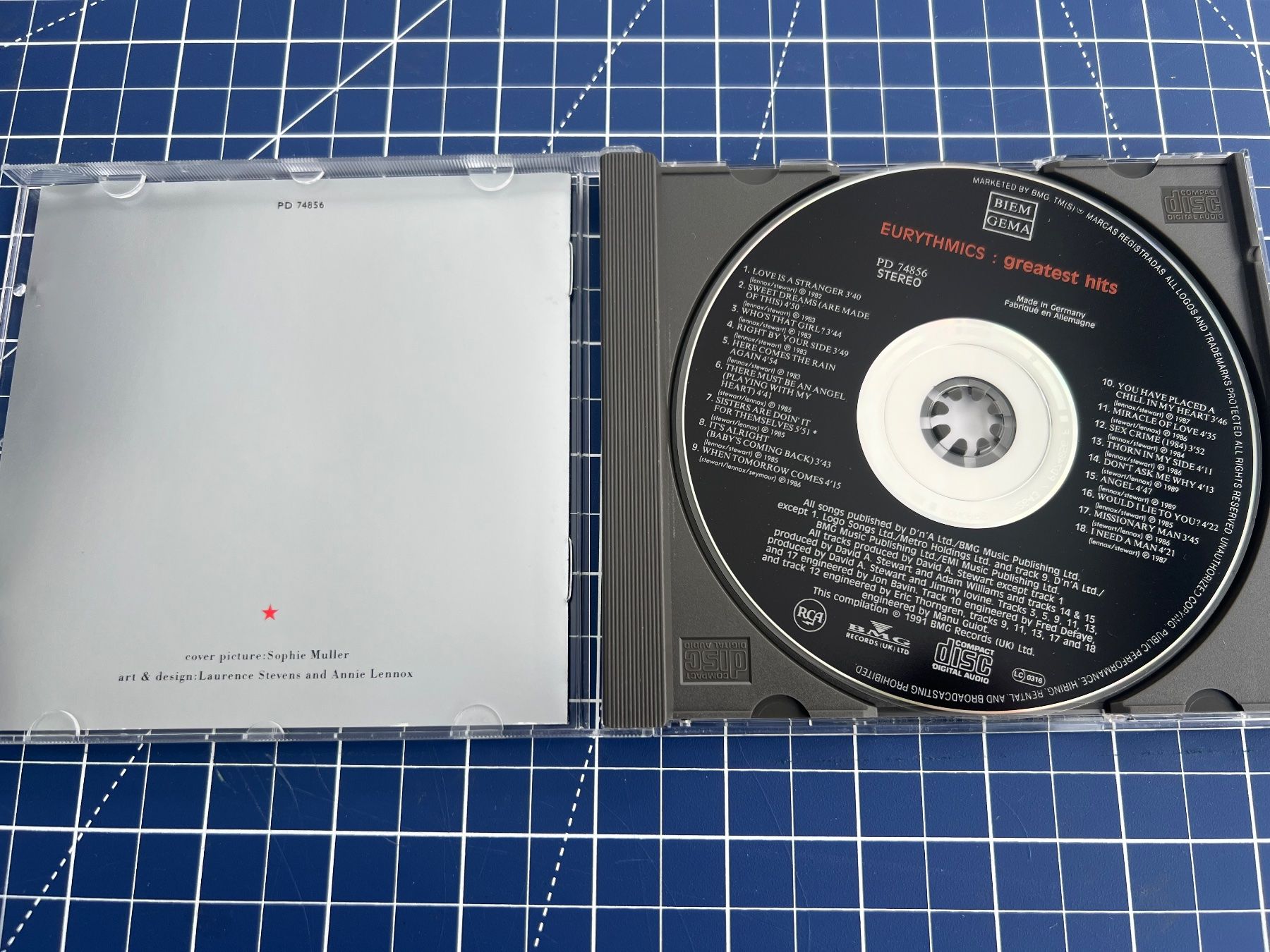 CDs: Eurythmics – Greatest Hits – Gebraucht aus st.gallen von sophiephie 1