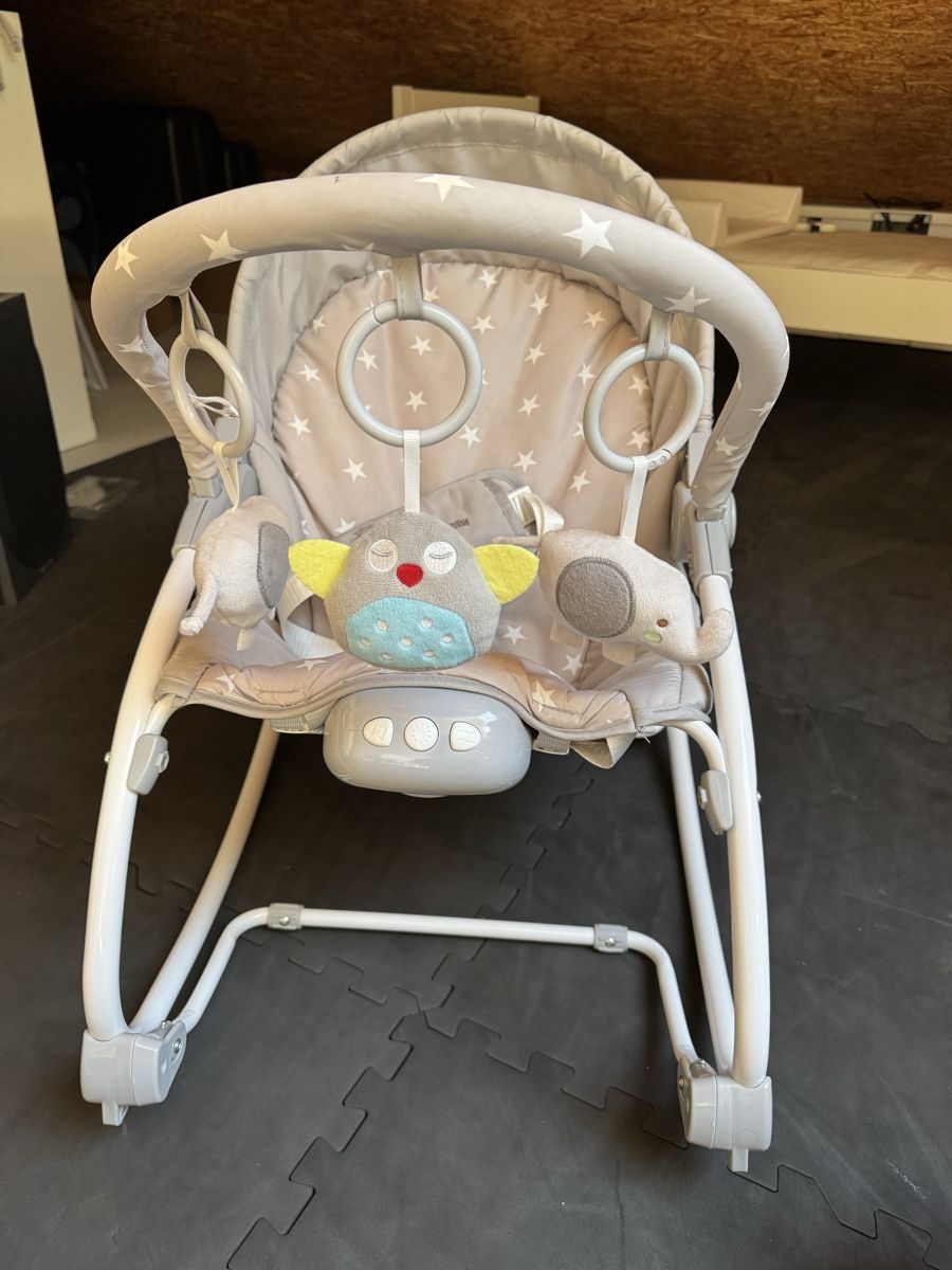 Sdraiette & Sdraiette a dondolo: Babywippe mit Melodie und Vibration  – Usato da Ottikon venduto da MaMarinaNaNathalie 2