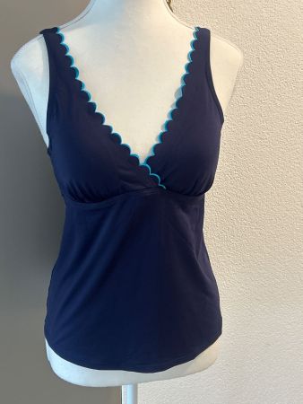 LASCANA Bügel-Tankini-Top »Camilla navy-türkis Gr. 36B