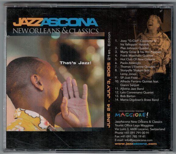 CD: CD-Jazz Ascona 2005 – Usato da Ascona venduto da he9fabus 1