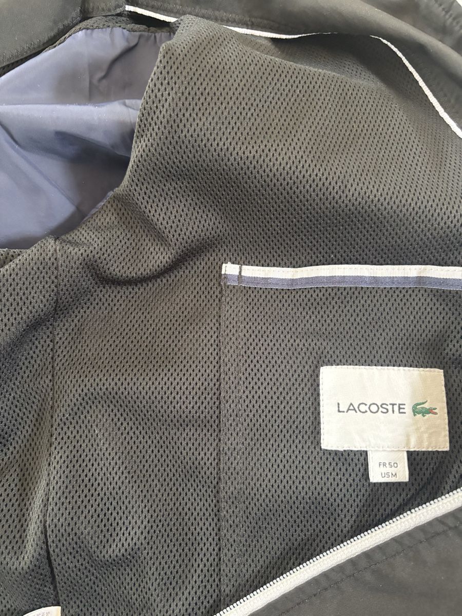 Vestes: K-way Lacoste noir  – D'occasion à Confignon par MVAR 1