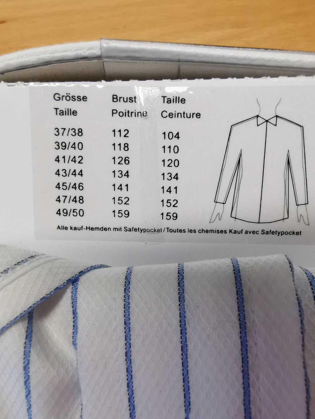 Camicie: Herrenhemd KAUF, Originalpreis 119.00 – Nuovo e nell'imballaggio originale da Seuzach venduto da NaehdesignMirjam 3