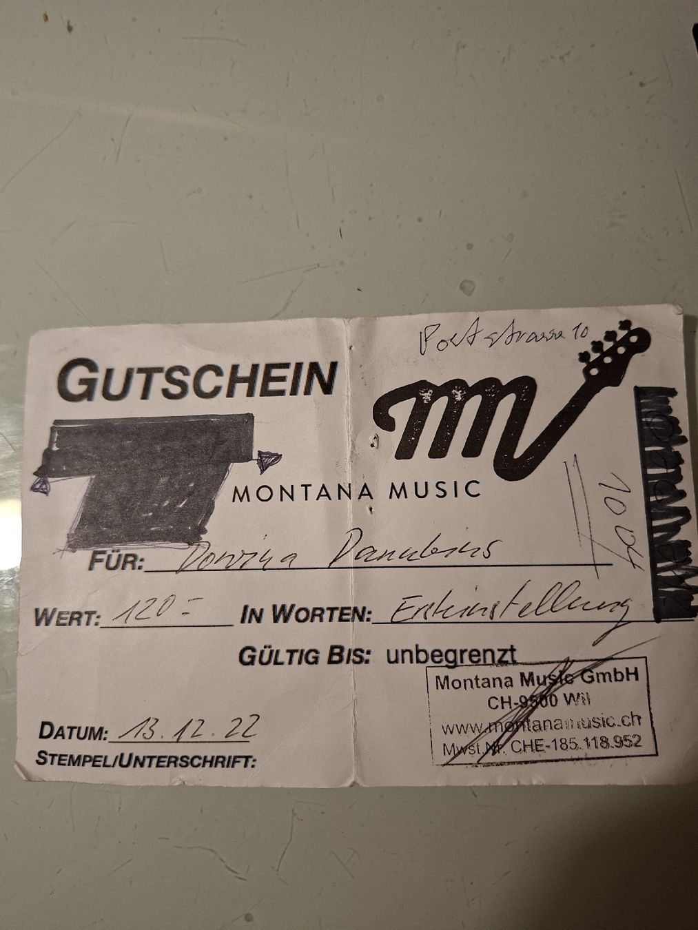 Musikinstrumente: Westerngitarre – Neu (gemäss Beschreibung) aus Wil SG von hei_ks9l 5