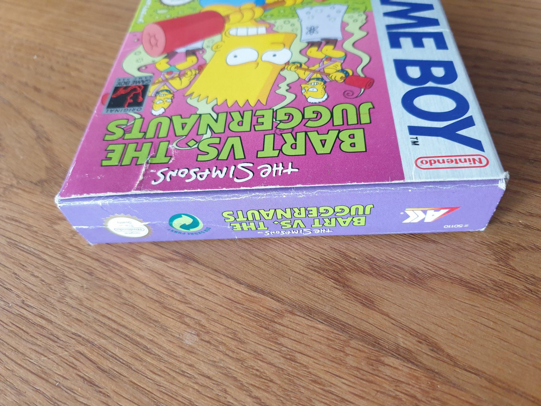 Jeux: Bart vs. the Juggernauts OVP / Gameboy – D'occasion à Rain par LomLpia 4